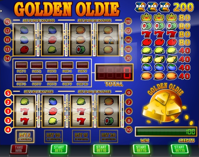 golden oldies игровой автомат